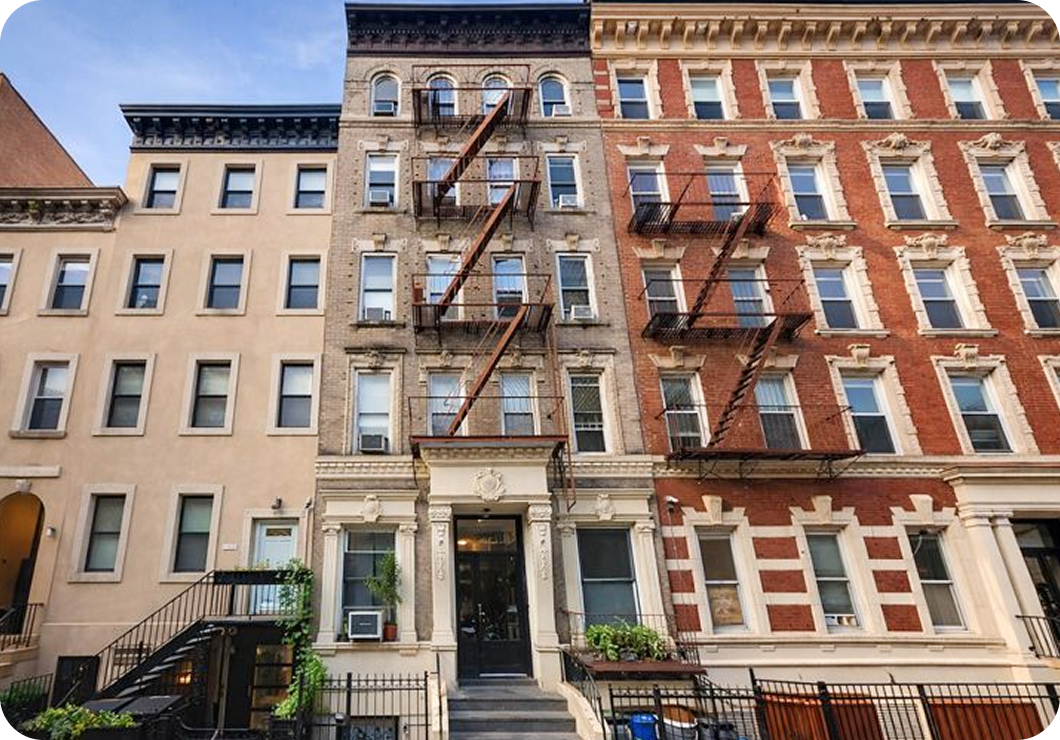 Multifamily residential building in Hell's Kitchen, NYC